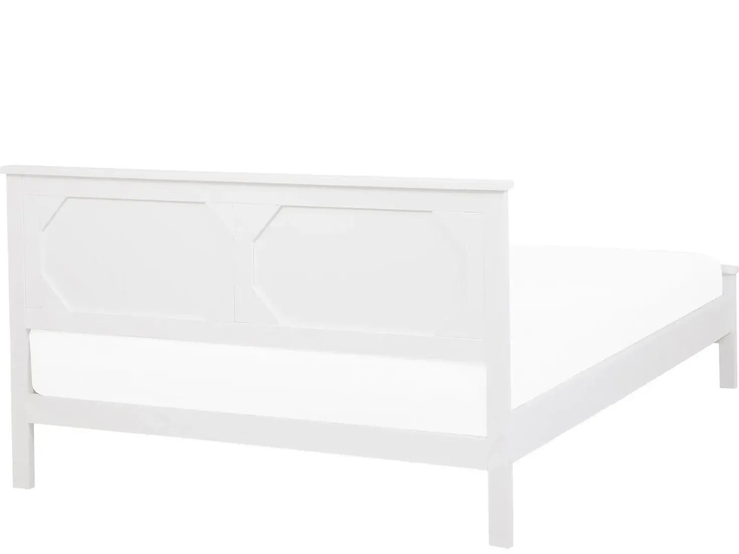 Seng Fyretræ OLIVET 160 x 200 cm Hvid