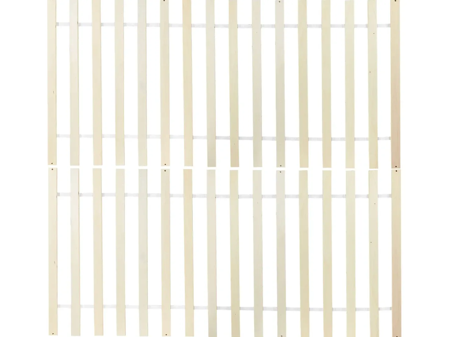Seng Fyretræ TANNAY 180 x 200 cm Hvid