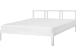 Seng Fyretræ VANNES 180 x 200 cm Hvid