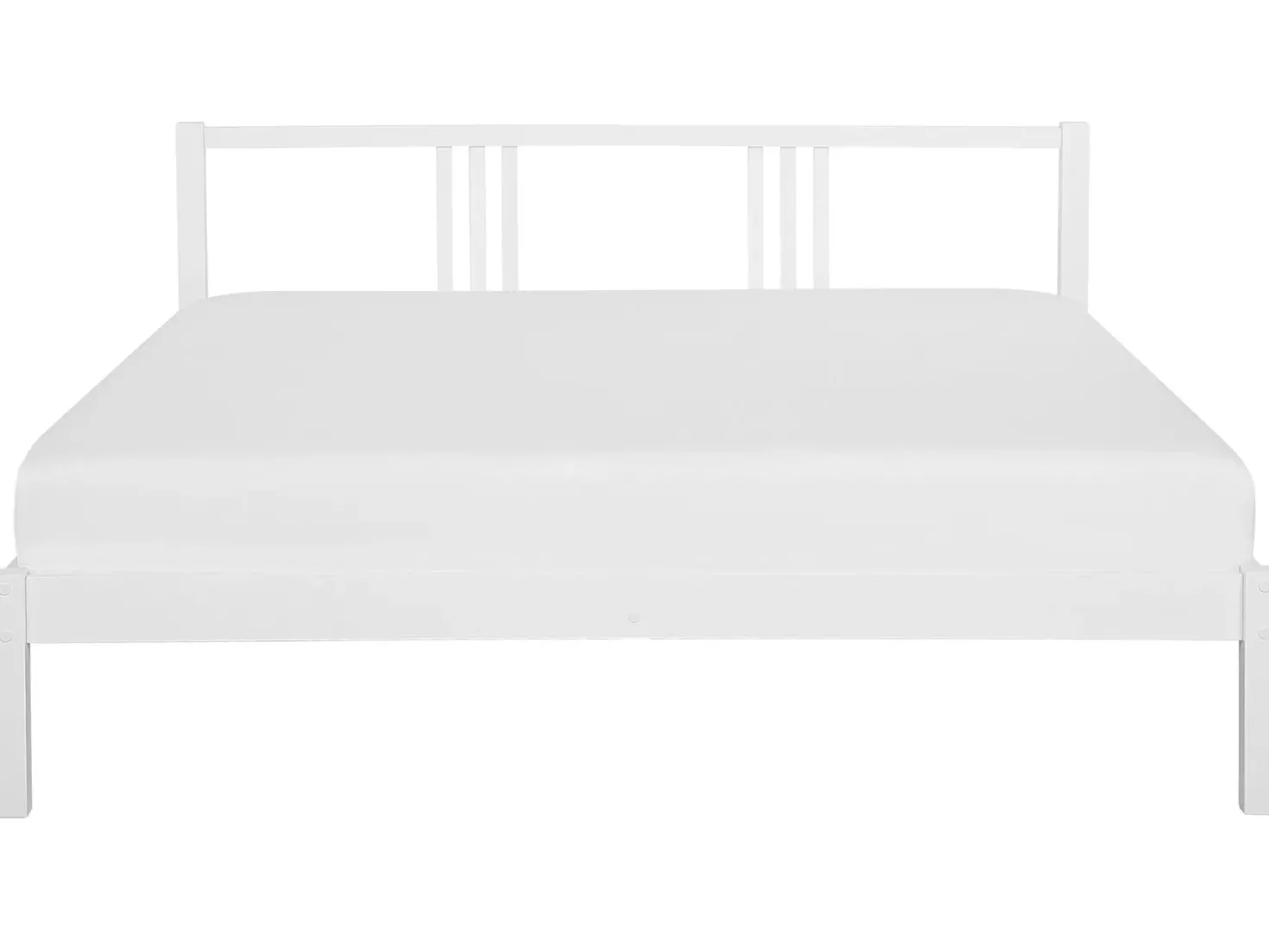 Seng Fyretræ VANNES 180 x 200 cm Hvid
