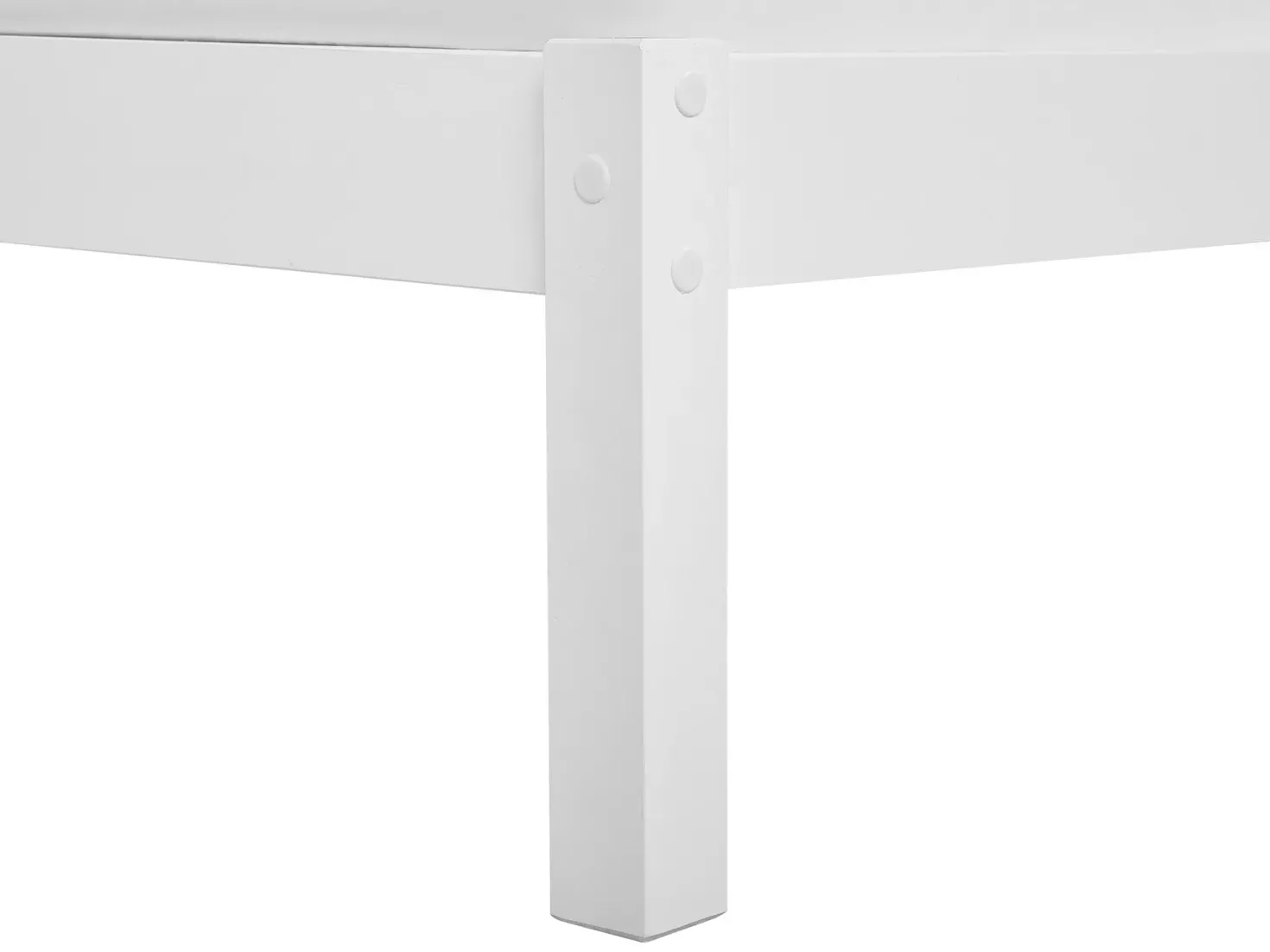Seng Fyretræ VANNES 180 x 200 cm Hvid
