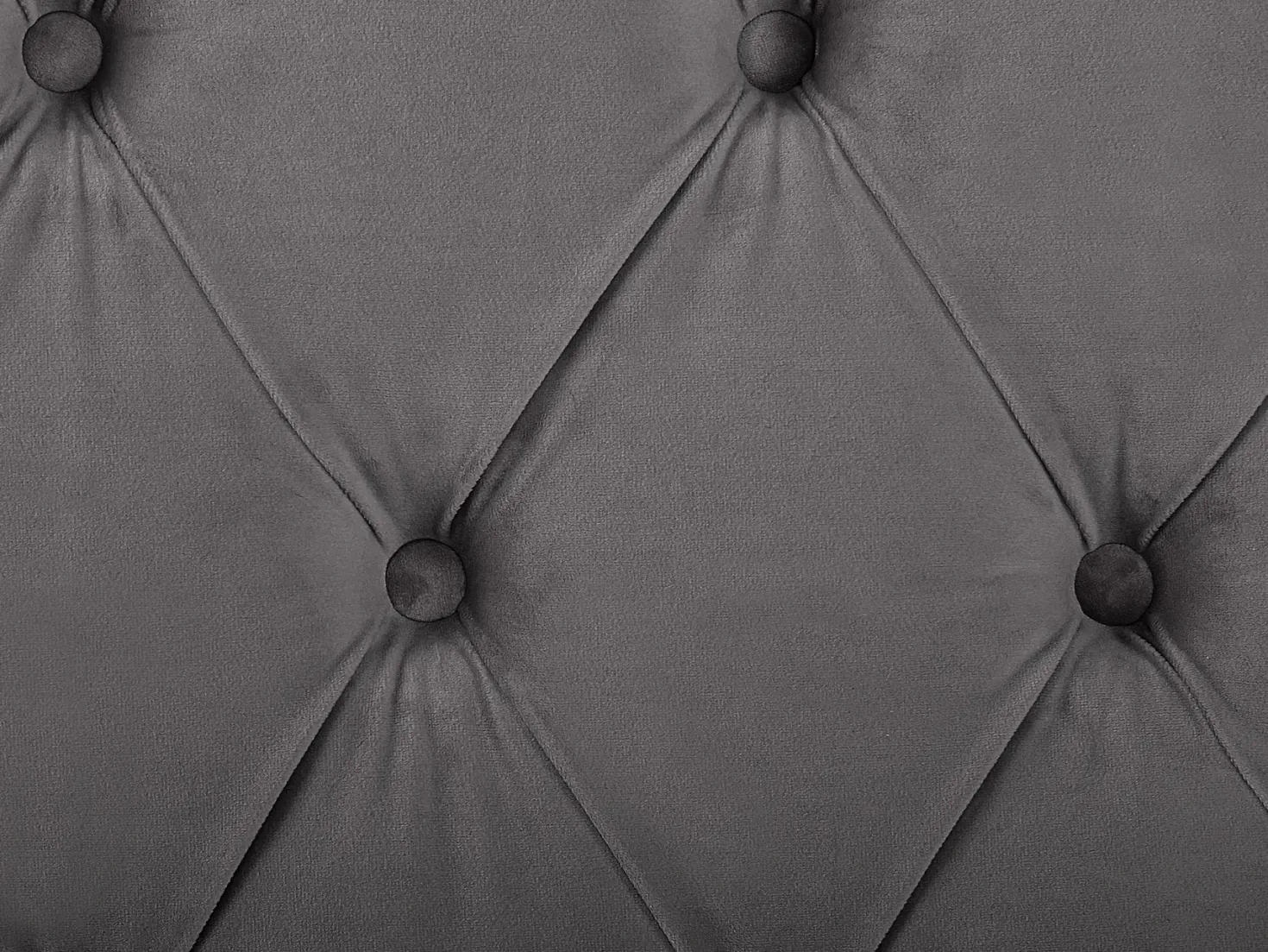 Seng med opbevaring LUBBON Velour Grå 180 x 200 cm