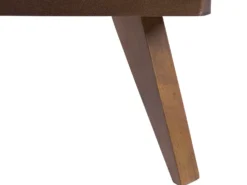Seng POISSY 180 x 200 cm Mørk ask
