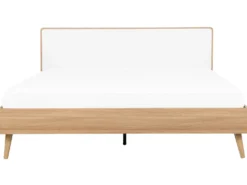 Seng SERRIS 180 x 200 cm Lysebrun