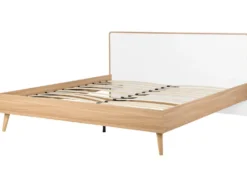 Seng SERRIS 180 x 200 cm Lysebrun