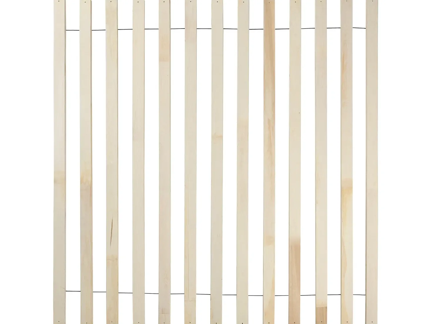 Seng Træ BOISSET 180 x 200 cm Mørkebrun