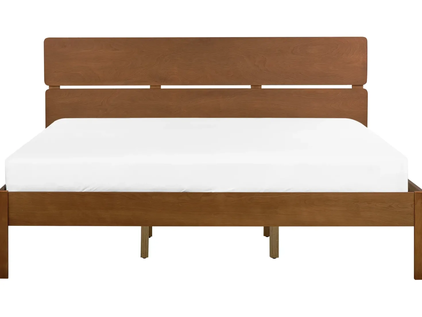 Seng Træ BOISSET 180 x 200 cm Mørkebrun