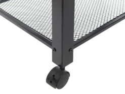 Serveringsvogn BOLZANO Brun/sort