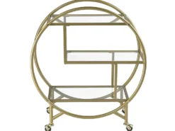 Serveringsvogn COLTON Metal Guld