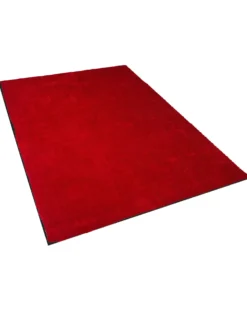 Shaggy gulvtæppe DEMRE Rød 200 x 300 cm