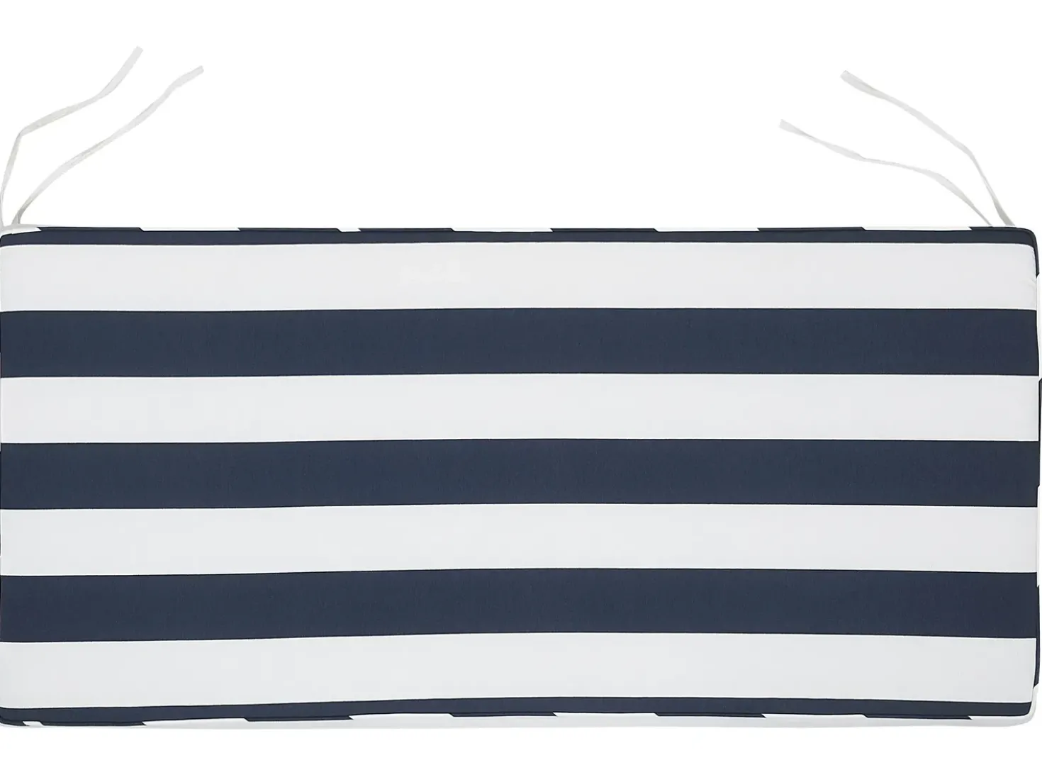 Siddehynde til bænk VIVARA 112 x 54 cm Navy Blå