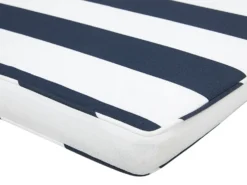 Siddehynde til bænk VIVARA 112 x 54 cm Navy Blå