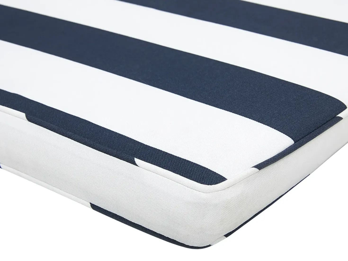 Siddehynde til bænk VIVARA 112 x 54 cm Navy Blå