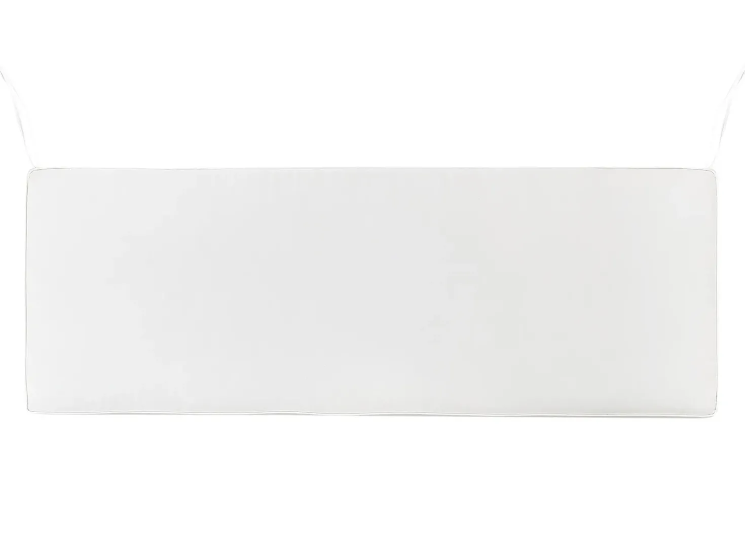 Siddehynde til bænk VIVARA 152 x 54 cm Cremehvid