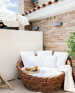 Sidemarkise DORIO 305 cm 160 cm Beige