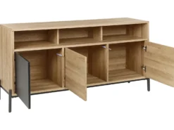 Skab MOINES Brun/sort