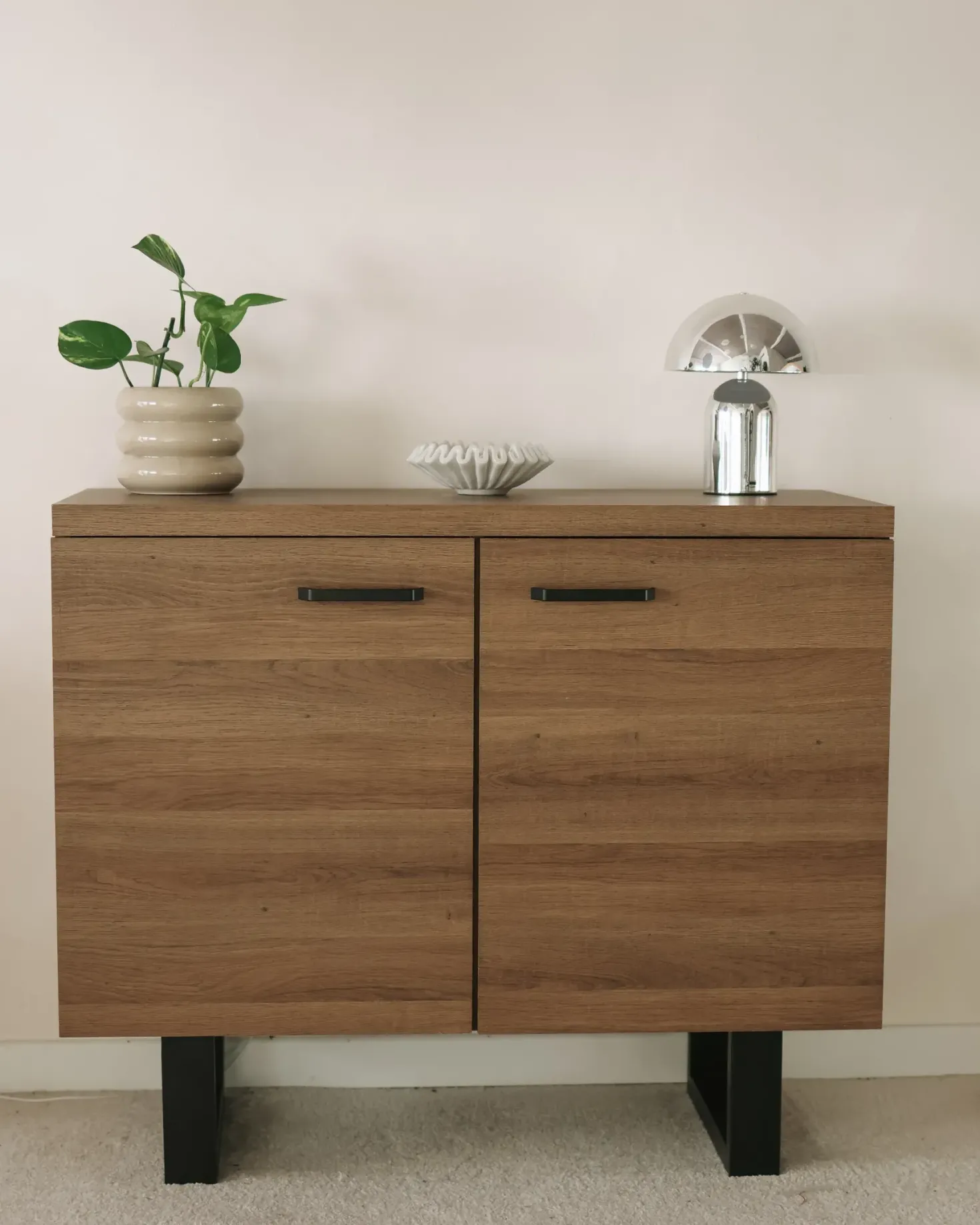 Skab TIMBER Mørkebrun
