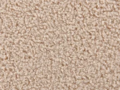Skammel med opbevaring OKATON Boucle Beige