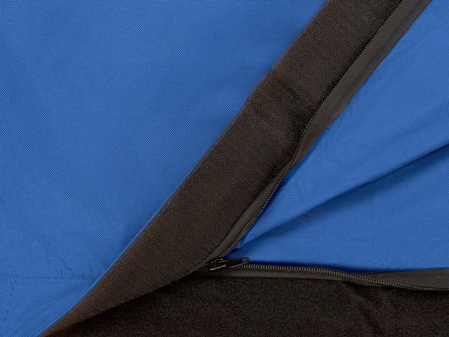 Sækkestol 300 L FUZZY 140 cm 180 cm Mørkeblå