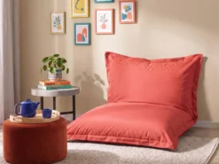 Sækkestol 300 L FUZZY 140 cm 180 cm Rød