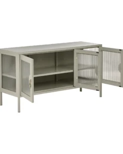 Skænk GLEORA Metal Lys Beige