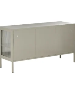 Skænk GLEORA Metal Lys Beige