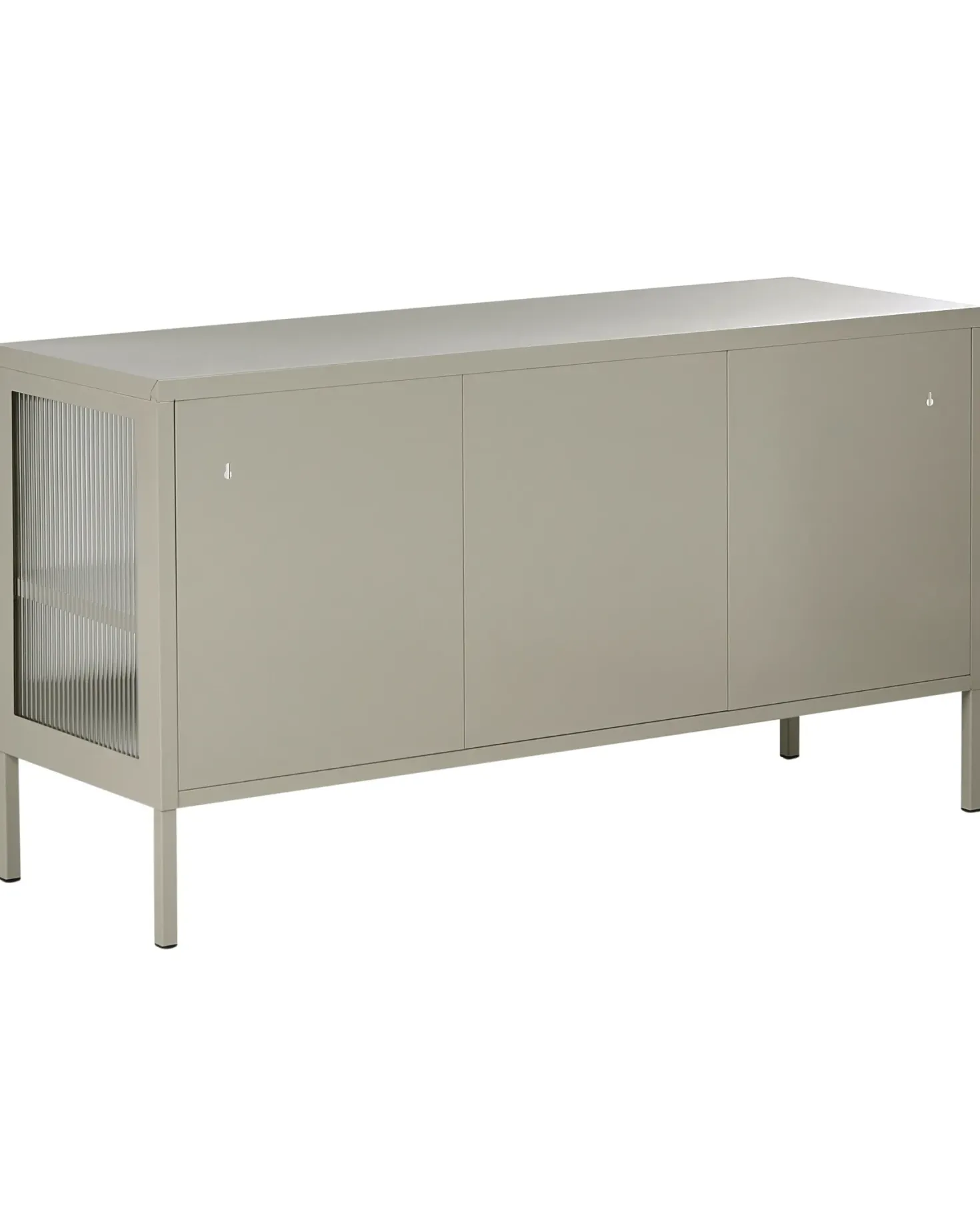 Skænk GLEORA Metal Lys Beige