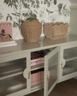 Skænk GLEORA Metal Lys Beige