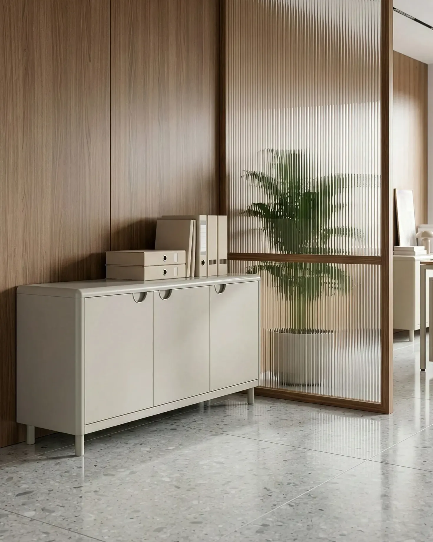 Skænk KORVO Lys Beige