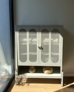Skænk SOLETTA Metal Lys Beige