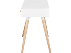 Skrivebord FRISCO Grå 120 cm 45 cm med skuffer