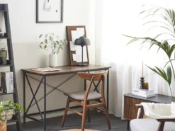 Skrivebord FUTON Mørkebrun 115 cm 60 cm