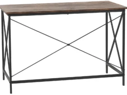 Skrivebord FUTON Mørkebrun 115 cm 60 cm