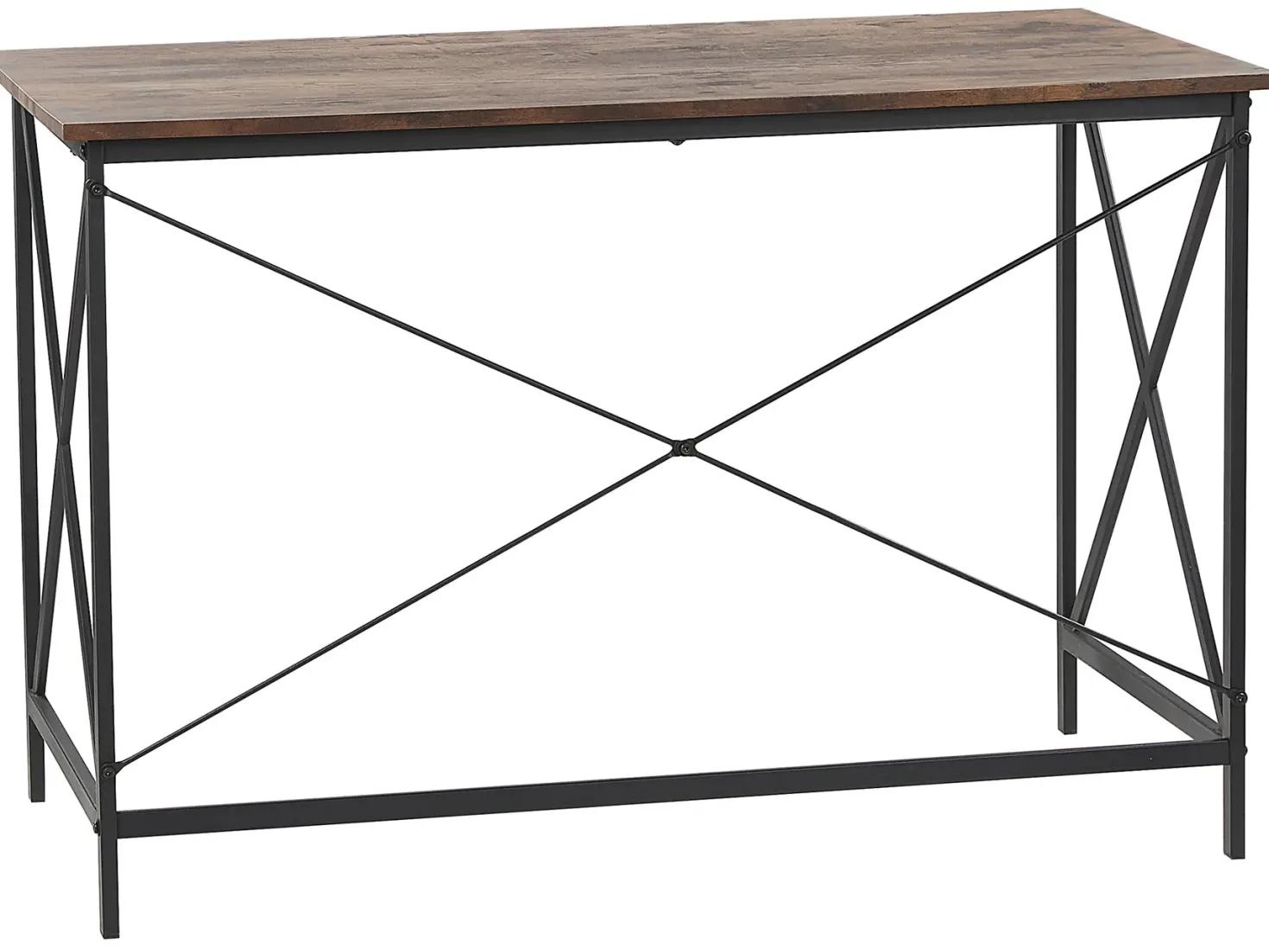 Skrivebord FUTON Mørkebrun 115 cm 60 cm