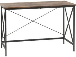 Skrivebord FUTON Mørkebrun 115 cm 60 cm