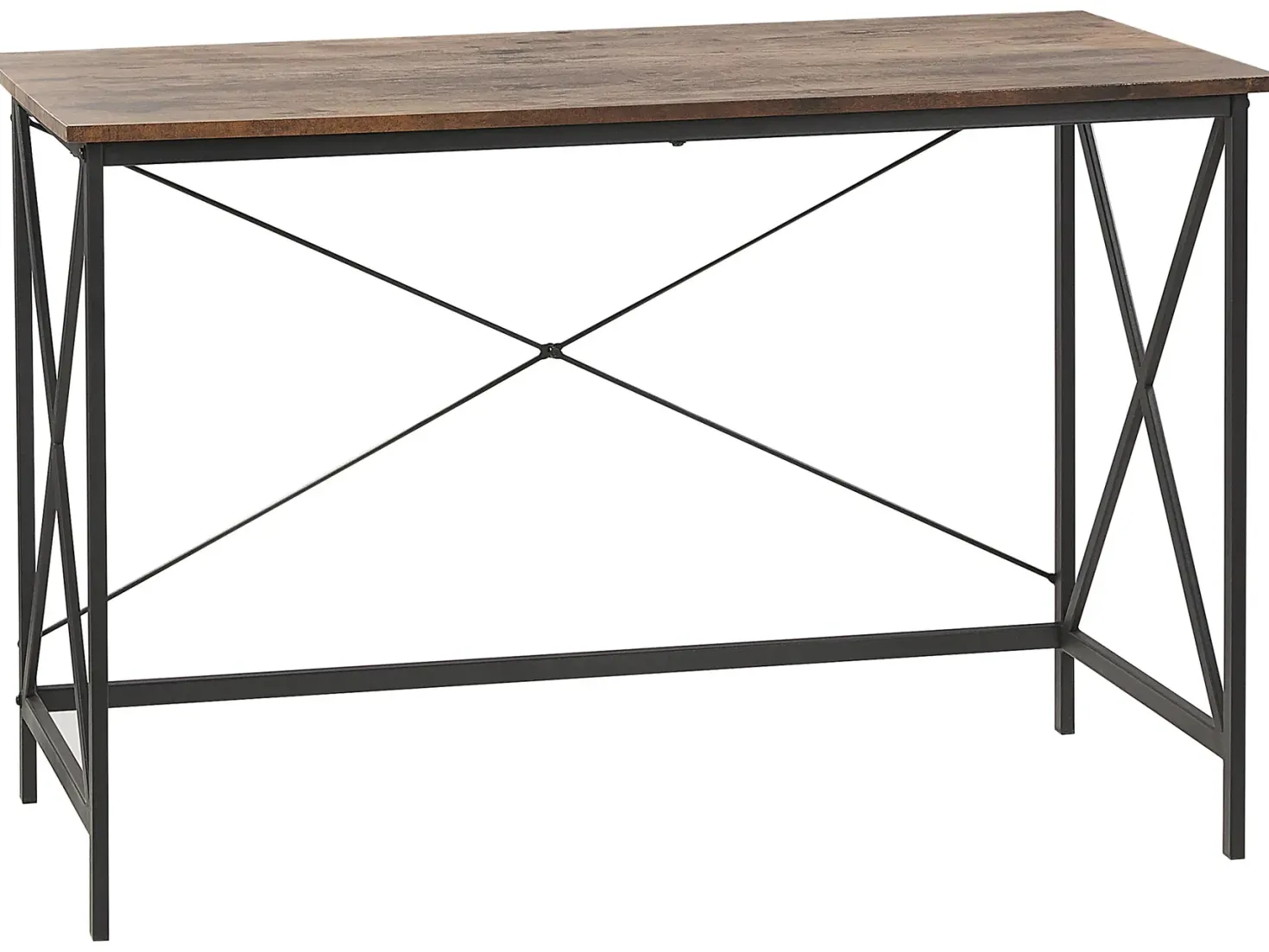 Skrivebord FUTON Mørkebrun 115 cm 60 cm