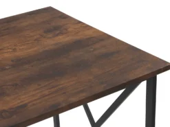 Skrivebord FUTON Mørkebrun 115 cm 60 cm
