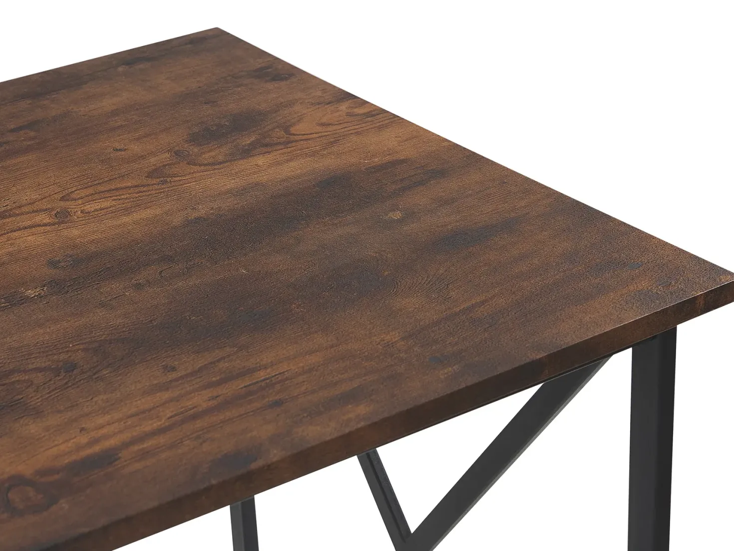 Skrivebord FUTON Mørkebrun 115 cm 60 cm
