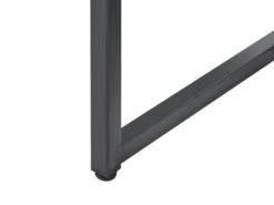 Skrivebord HARJO Sort 100 cm 50 cm med opbevaring