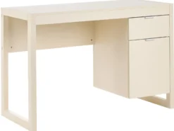 Skrivebord JOHNSON Lys Beige 112 cm 50 cm