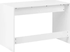 Skrivebord LUTETIA Hvid 120 cm 60 cm