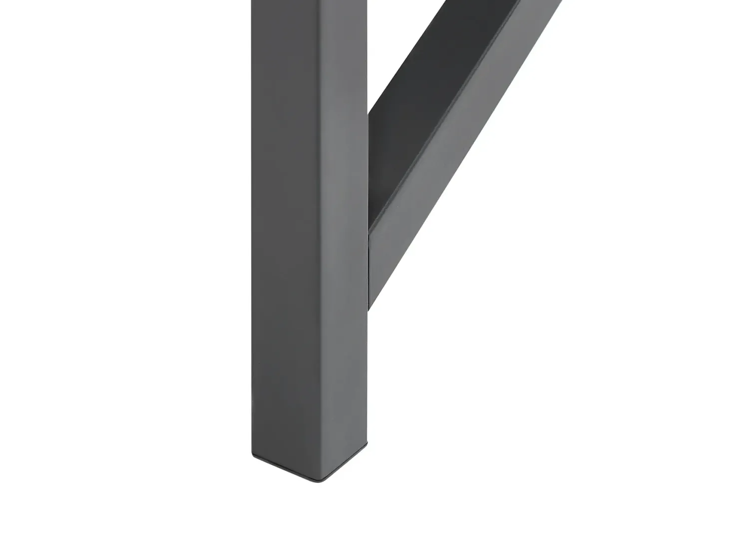 Skrivebord MORITON Sort 117 cm 57 cm med opbevaring