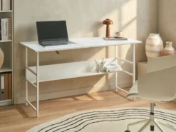 Skrivebord ORAN Hvid 140 cm 60 cm