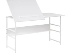 Skrivebord ORAN Hvid 140 cm 60 cm