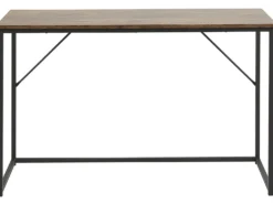 Skrivebord PEMBRO Mørkebrun 120 cm 55 cm