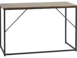 Skrivebord PEMBRO Mørkebrun 120 cm 55 cm