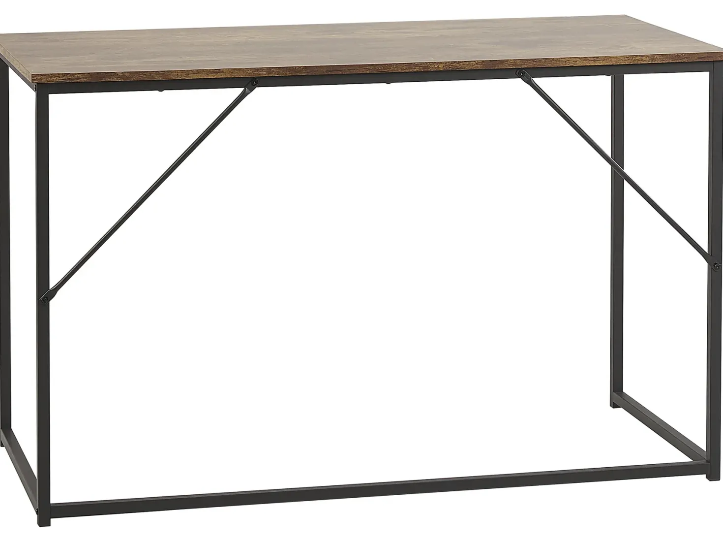 Skrivebord PEMBRO Mørkebrun 120 cm 55 cm