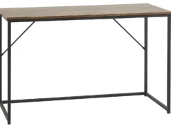 Skrivebord PEMBRO Mørkebrun 120 cm 55 cm