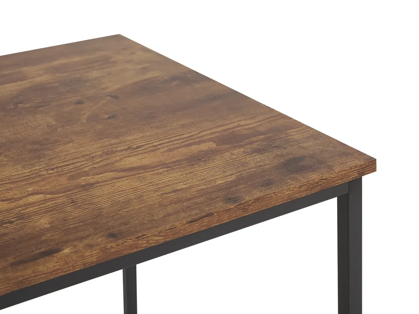 Skrivebord PEMBRO Mørkebrun 120 cm 55 cm