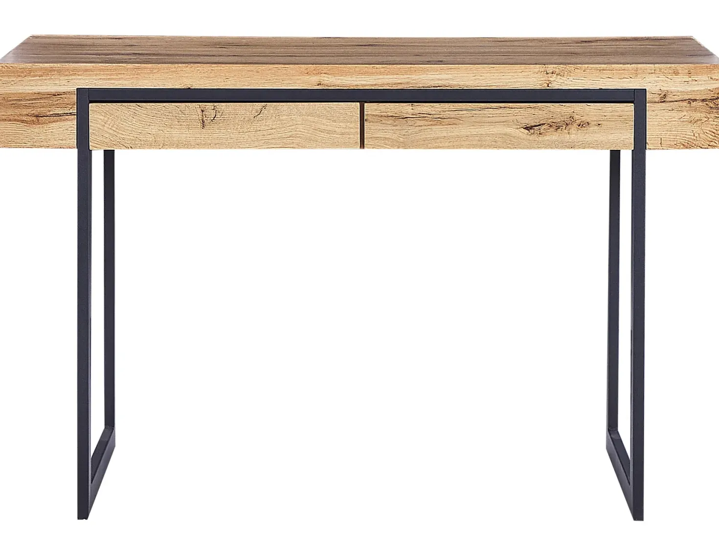 Skrivebord VIDA Lysebrun 120 cm 55 cm med opbevaring